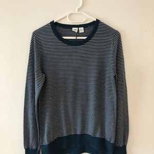 GAP: Long sleeved, striped Merino wool sweater
